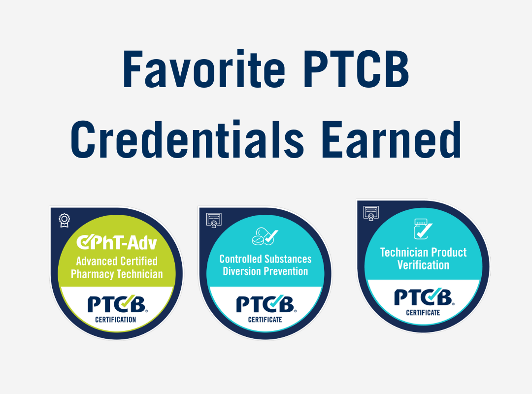Favorite PTCB Badges