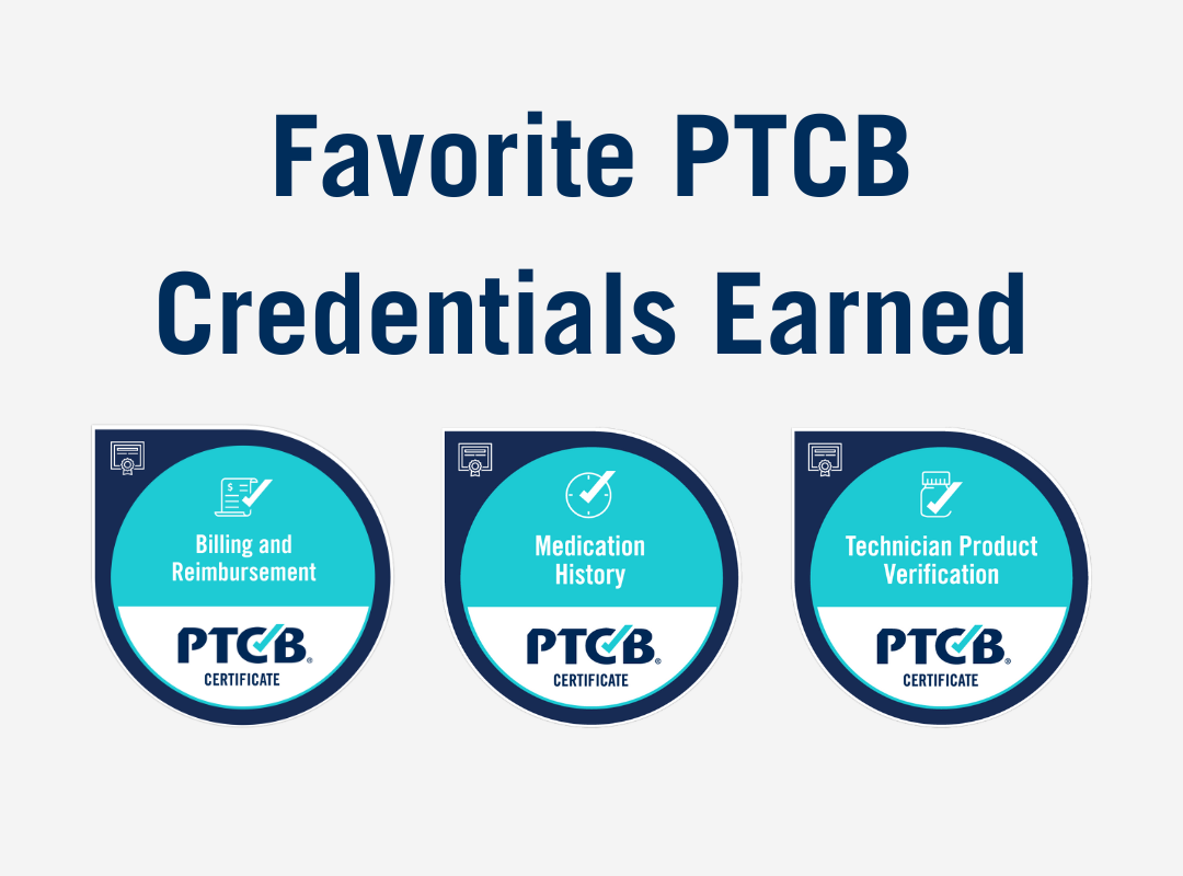 Favorite PTCB Badges
