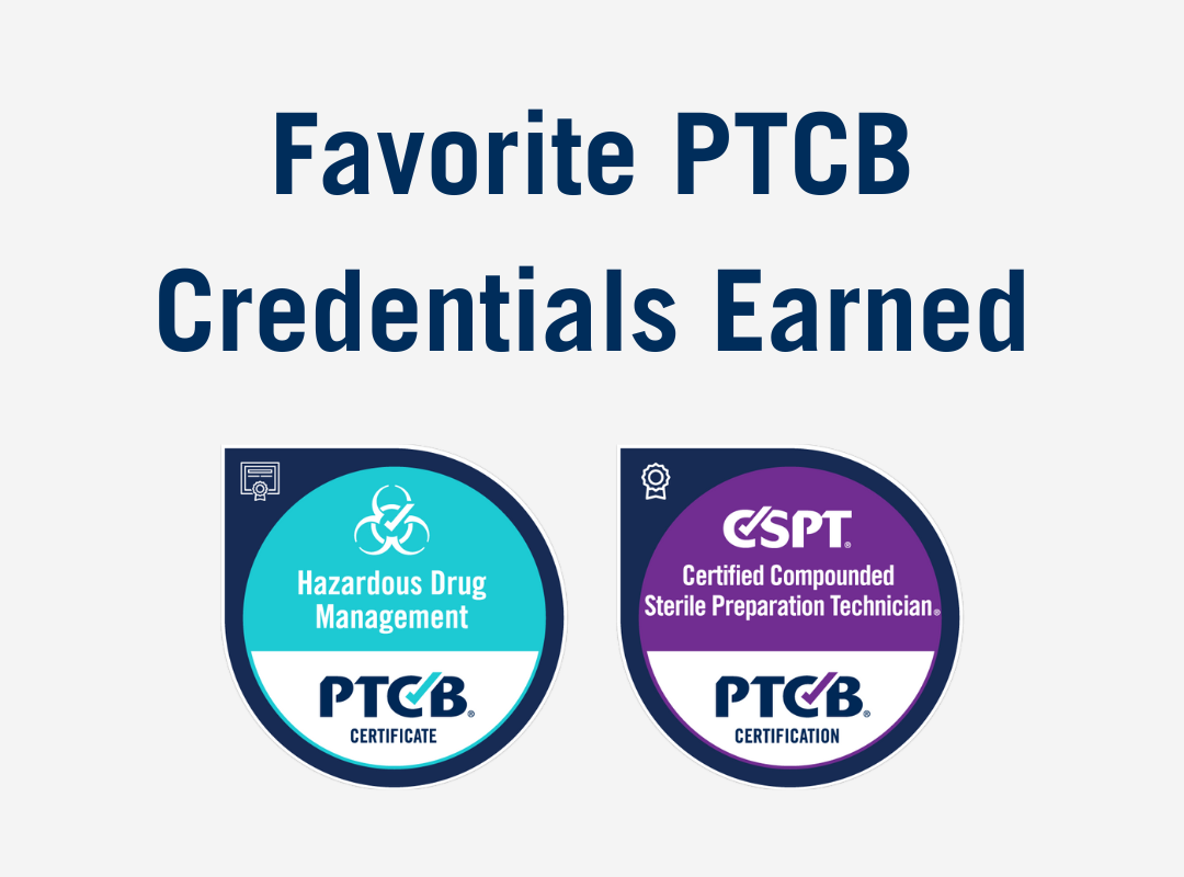 Favorite PTCB Badges