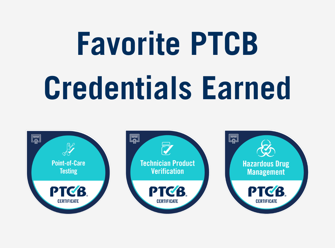 Favorite PTCB Badges