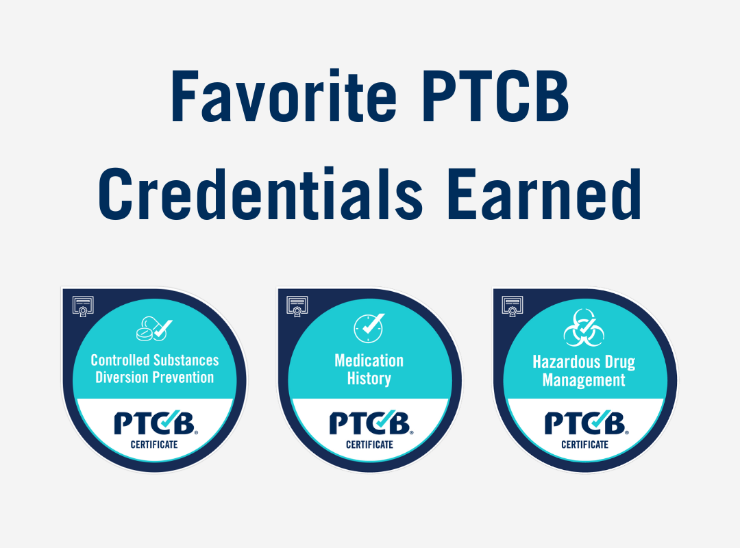 Favorite PTCB Badges