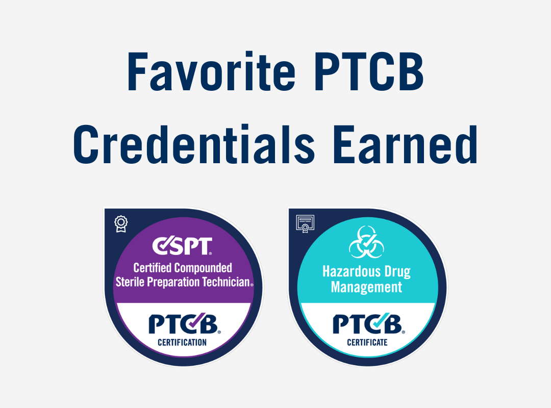 Favorite PTCB Badges
